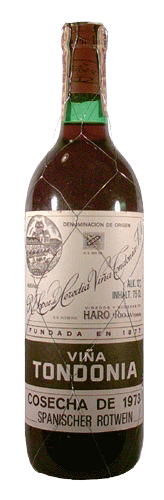 1973 Rioja Vina Tondonia Gran Reserva