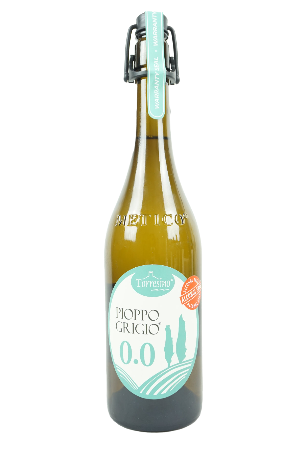 Alkoholfrei PIOPPO GRIGIO „TORRESINO” – 0,0% Vol.  mit Bügel