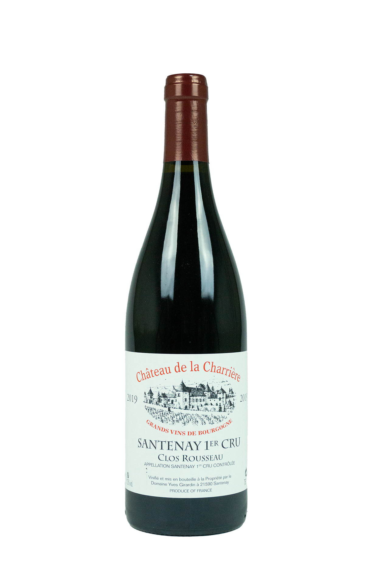 2020 Santenay 1er Cru -Clos Rousseau- Chateau de la Charrière