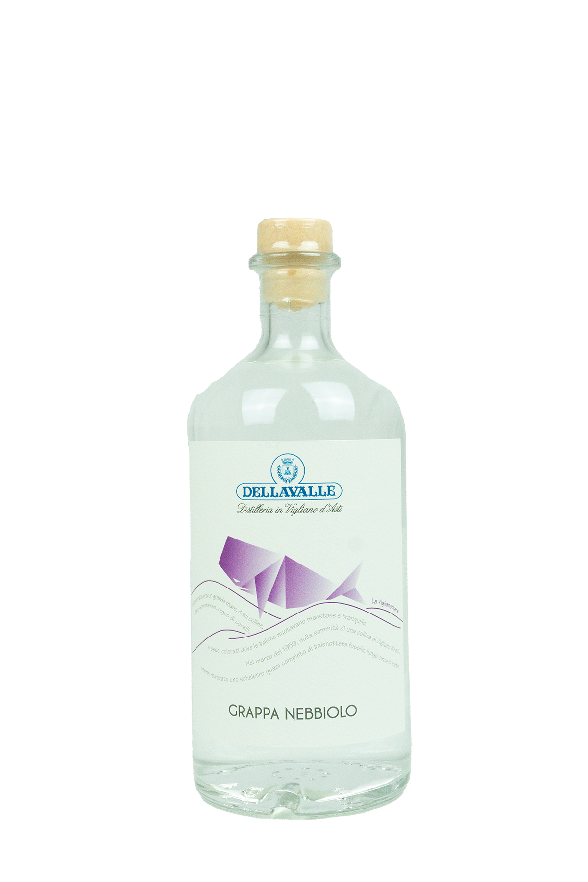 Grappa Nebbiolo (Barolo Traube) DellaValle