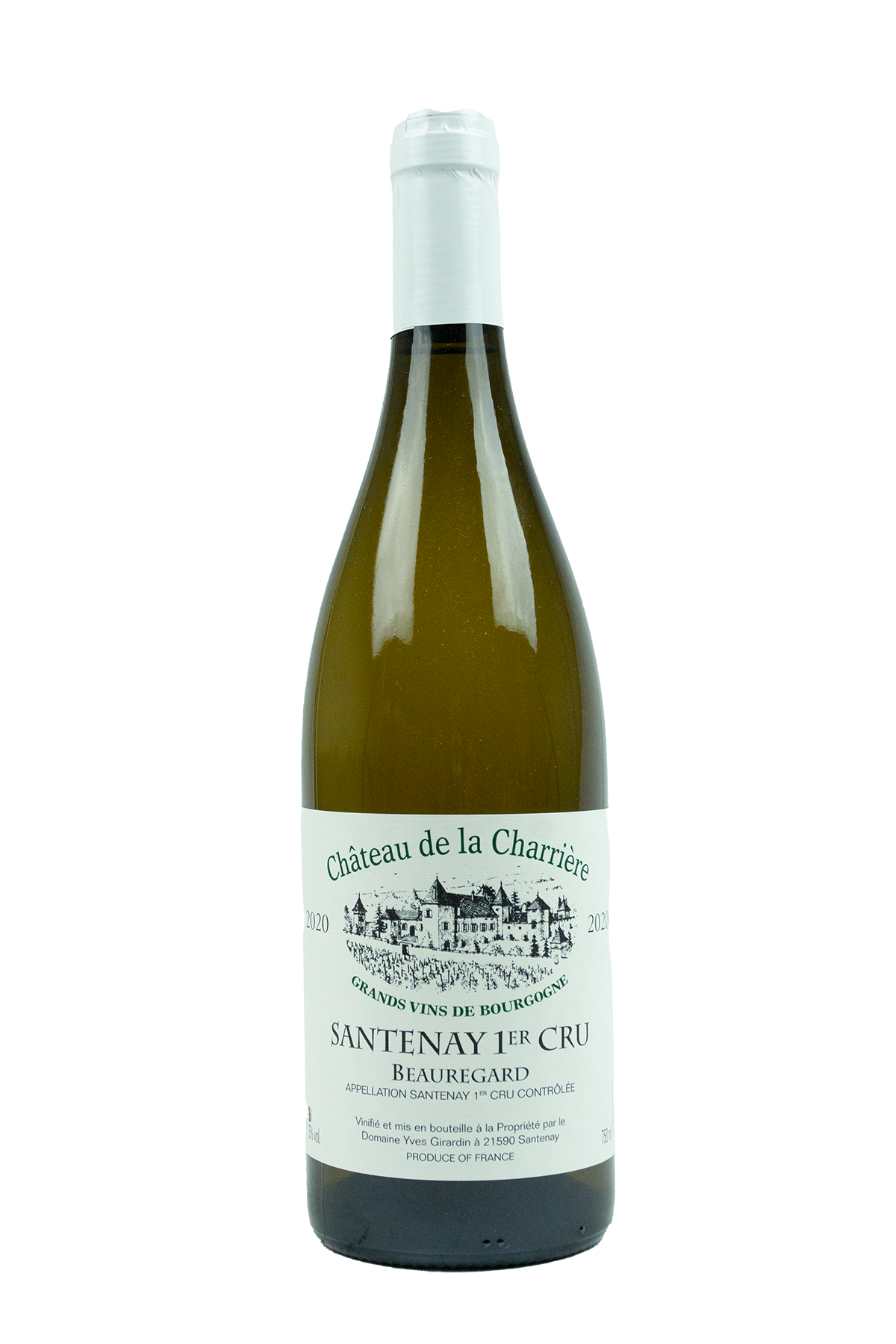2023 Santenay 1er Cru blanc  -Beauregard- Chateau de la Charrière
