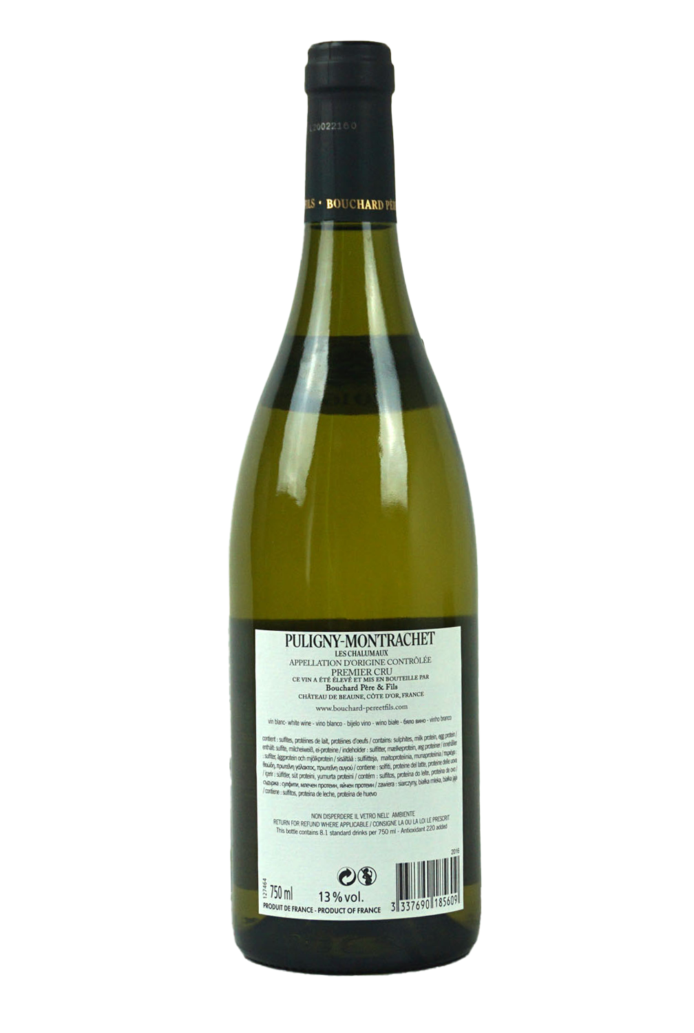 2018 Puligny Montrachet Les Chalumaux 1er Cru Bouchard Père & FilsRS.png