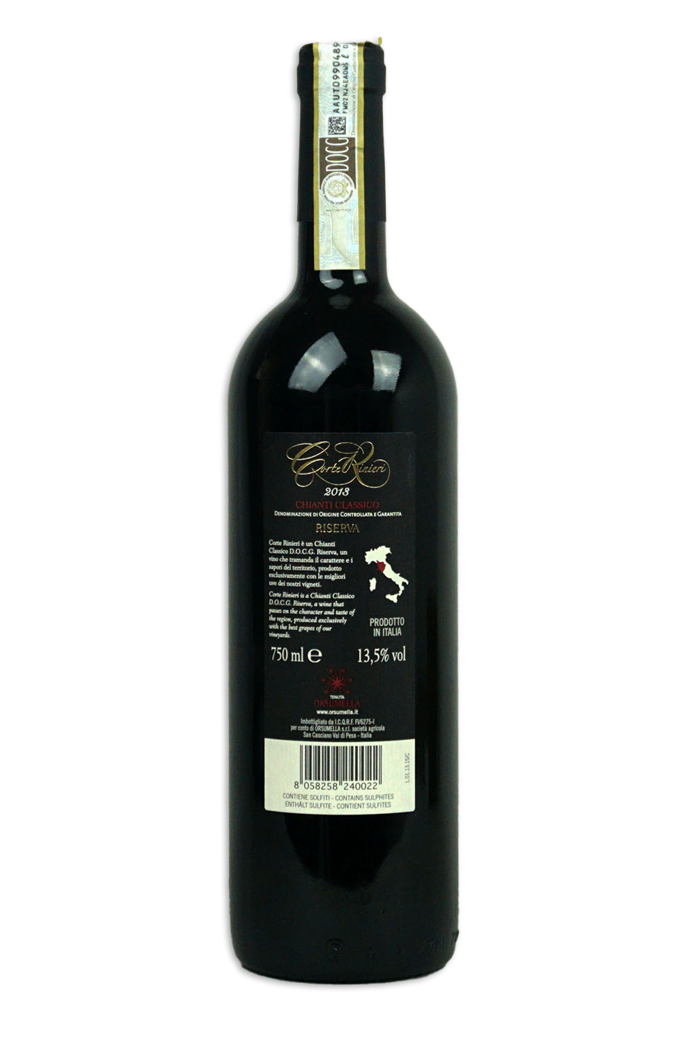 2013 Chianti Classico Orsumella Riserva CORTE RINIERI-RS.png