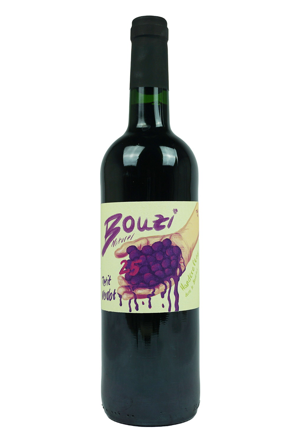 2025 Bouzi Naturel Petit Verdot Chateau les Bouzigues